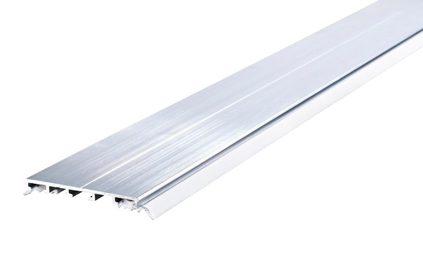 Alu top-/bundskinne, 3500 mm